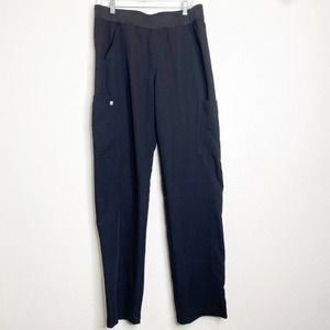 figs technical collection black scrub pants size large